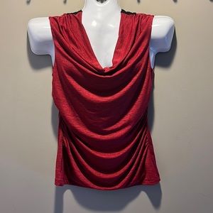 AB Studio Sleeveless Dress Shirt